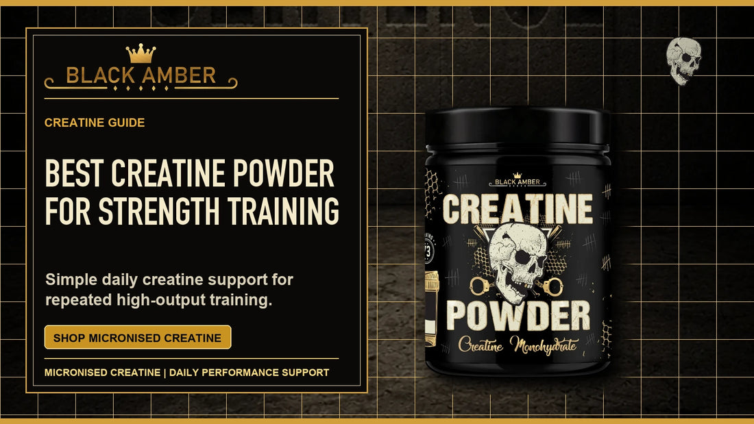 Black Amber Best Creatine Powder For Strength Training featured guide image