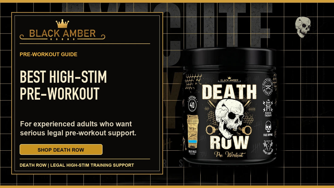 Black Amber Best High-Stim Pre-Workout featured guide image