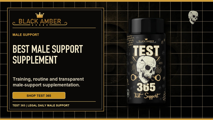 Black Amber Best Male Support Supplement featured guide image
