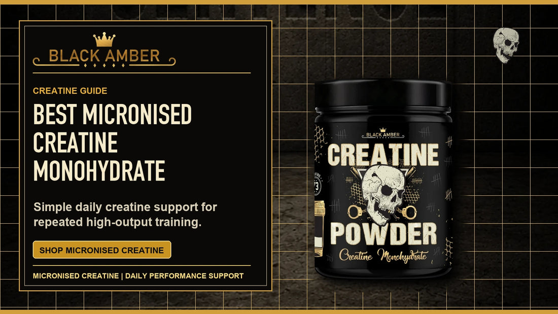 Black Amber Best Micronised Creatine Monohydrate featured guide image