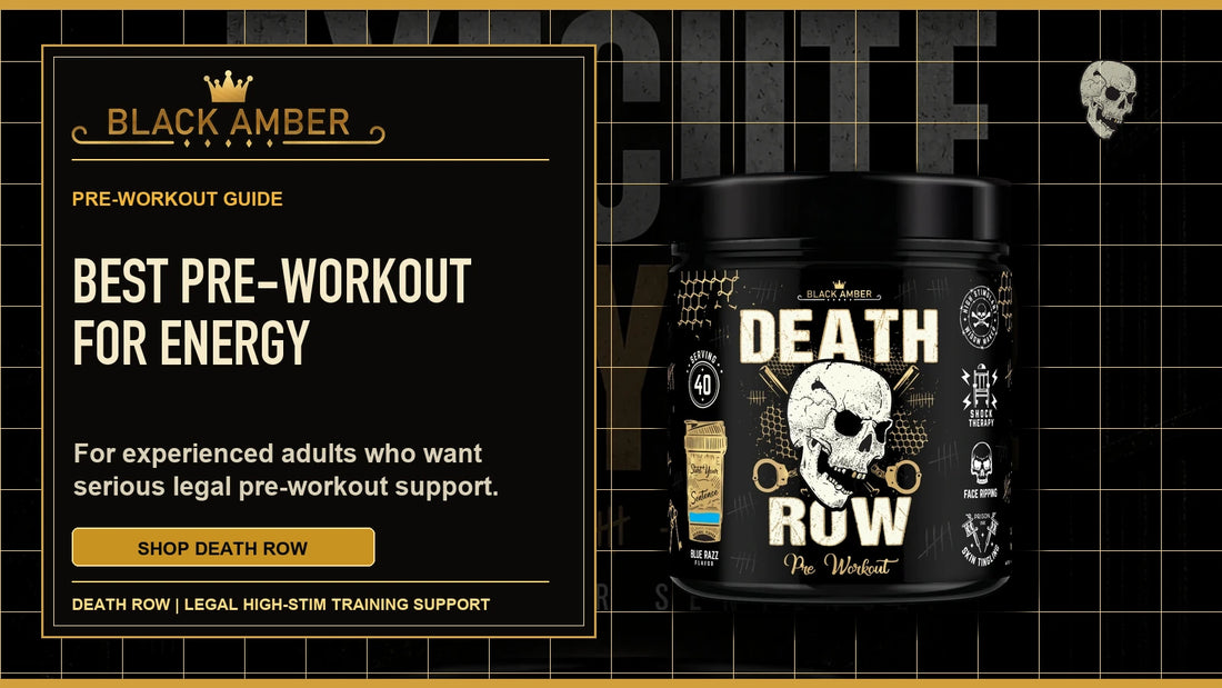 Black Amber Best Pre-Workout For Energy featured guide image