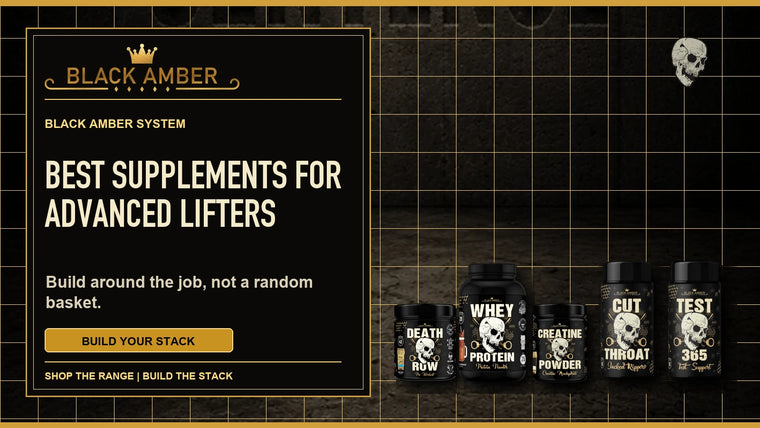 Black Amber Best Supplements For Advanced Lifters featured guide image