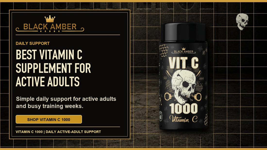 Black Amber Best Vitamin C Supplement For Active Adults featured guide image
