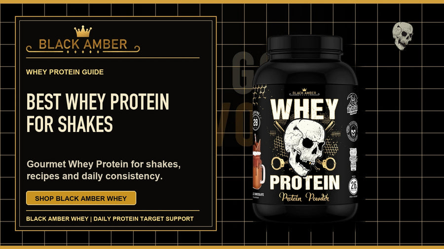 Black Amber Best Whey Protein For Shakes featured guide image