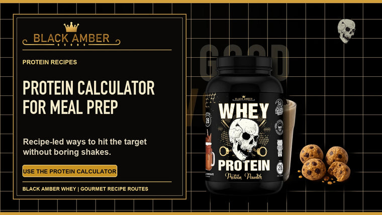 Black Amber Protein Calculator For Meal Prep featured guide image