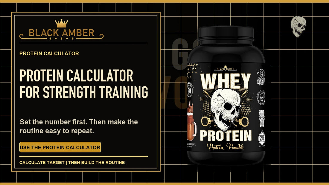 Black Amber Protein Calculator For Strength Training featured guide image