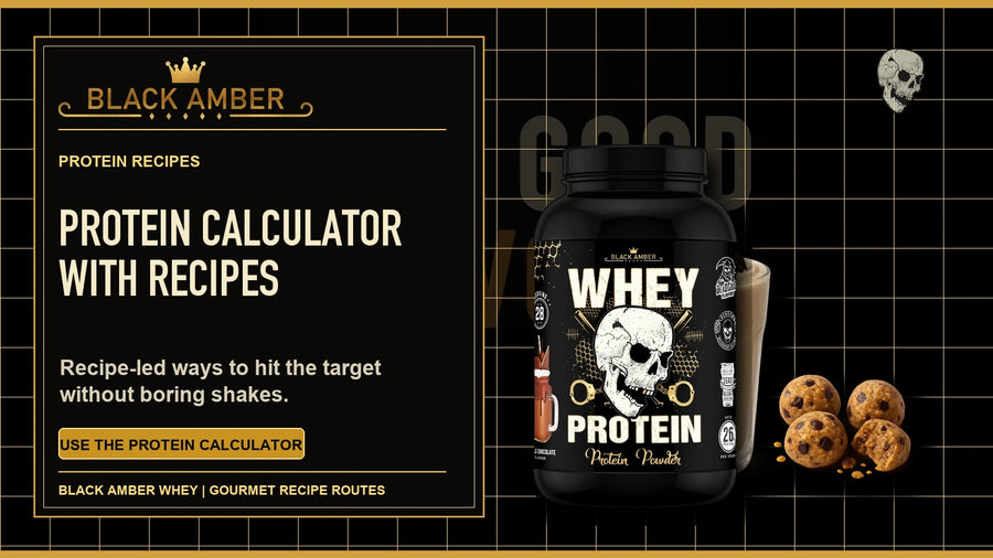 Black Amber Protein Calculator With Recipes featured guide image