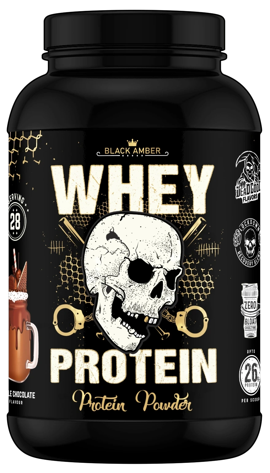 Black Amber Whey Protein Triple Chocolate