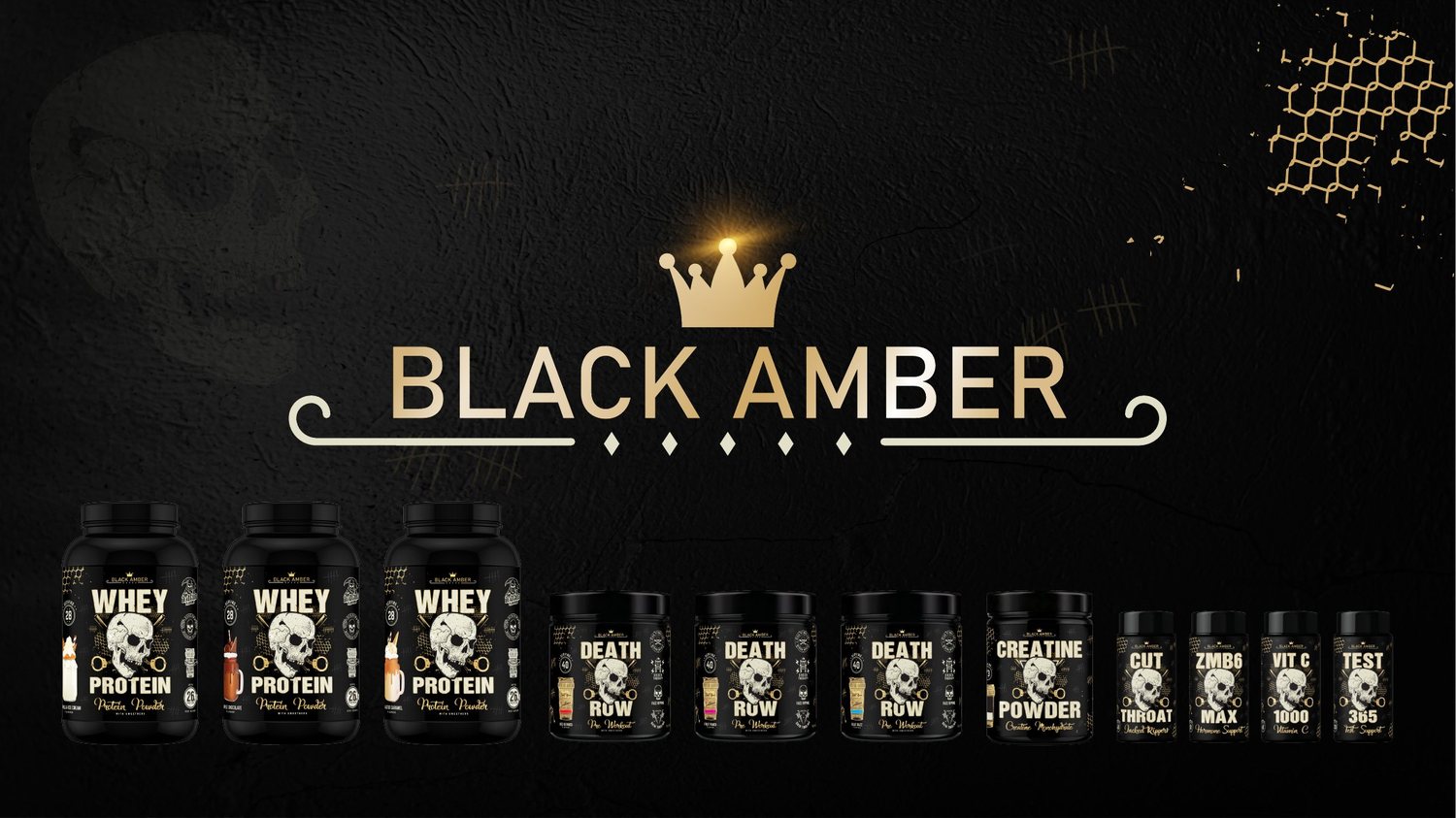 Black Amber product catalogue full range